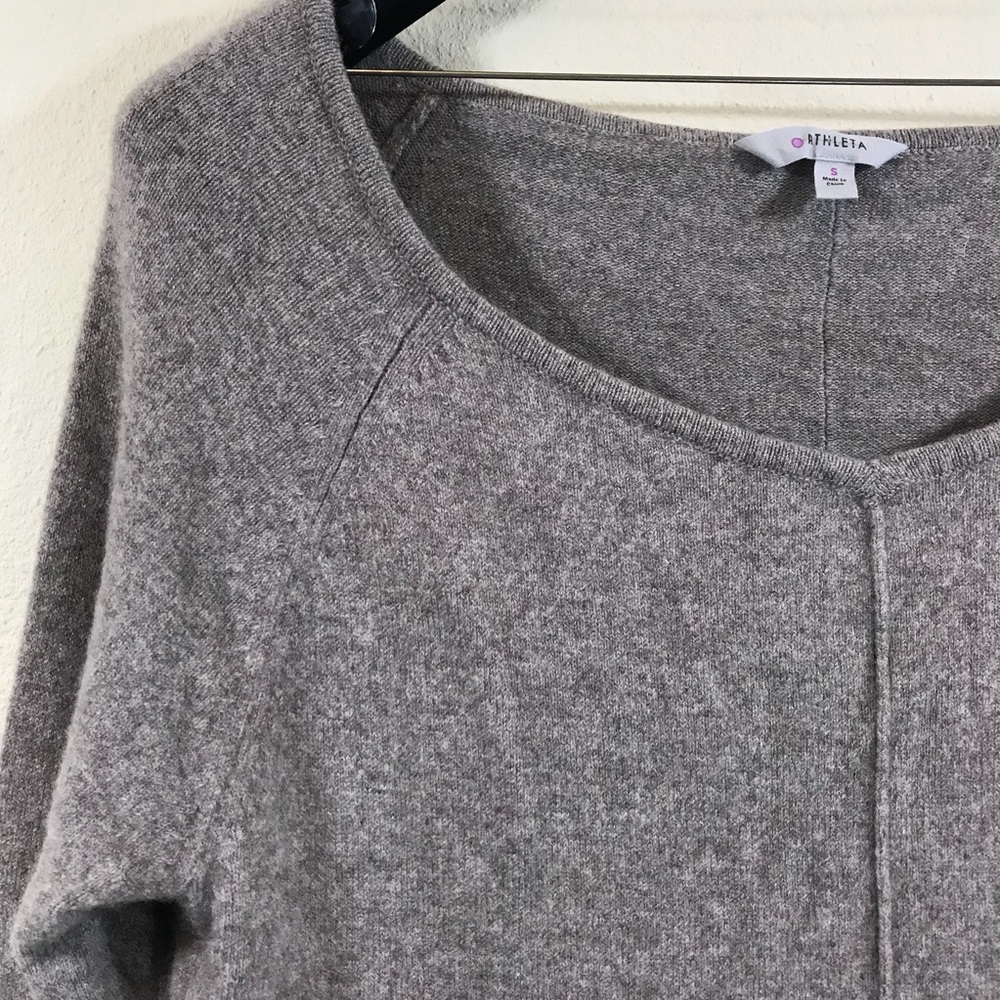 $248 Adi Mudra longsleeve CASHMERE tunic dress - Picture 3 of 7